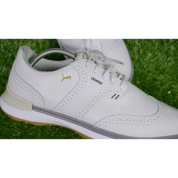 Puma Avant WingTip Spikeless Golf Shoes – Style 378824-05 - Men's Size 10 - Picture 4 of 7